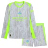 Original Trikotsatz Manchester City Ausweichtrikot 2025-26 Langarm Für Kinder